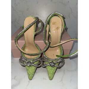 Mach & Mach Green Heels - Good Condition